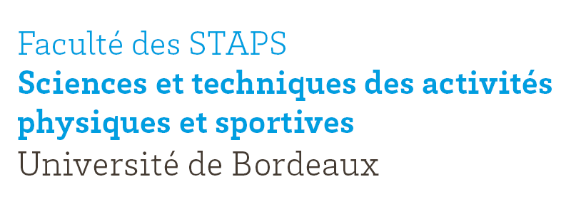 Master Entrainement et Optimisation de la Performance Sportive Faculté des Sciences du Sport de Bordeaux